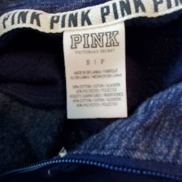 Pink Victoria Secret Navy Blue & White Pul… - Picture 4 of 4